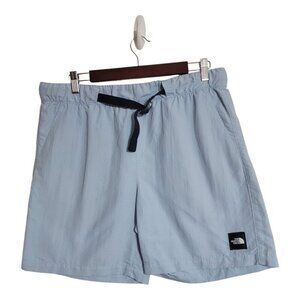 North Face Short Men M Beta Blue Black Box Tech Gorpcore Hiking Trail Crossfit